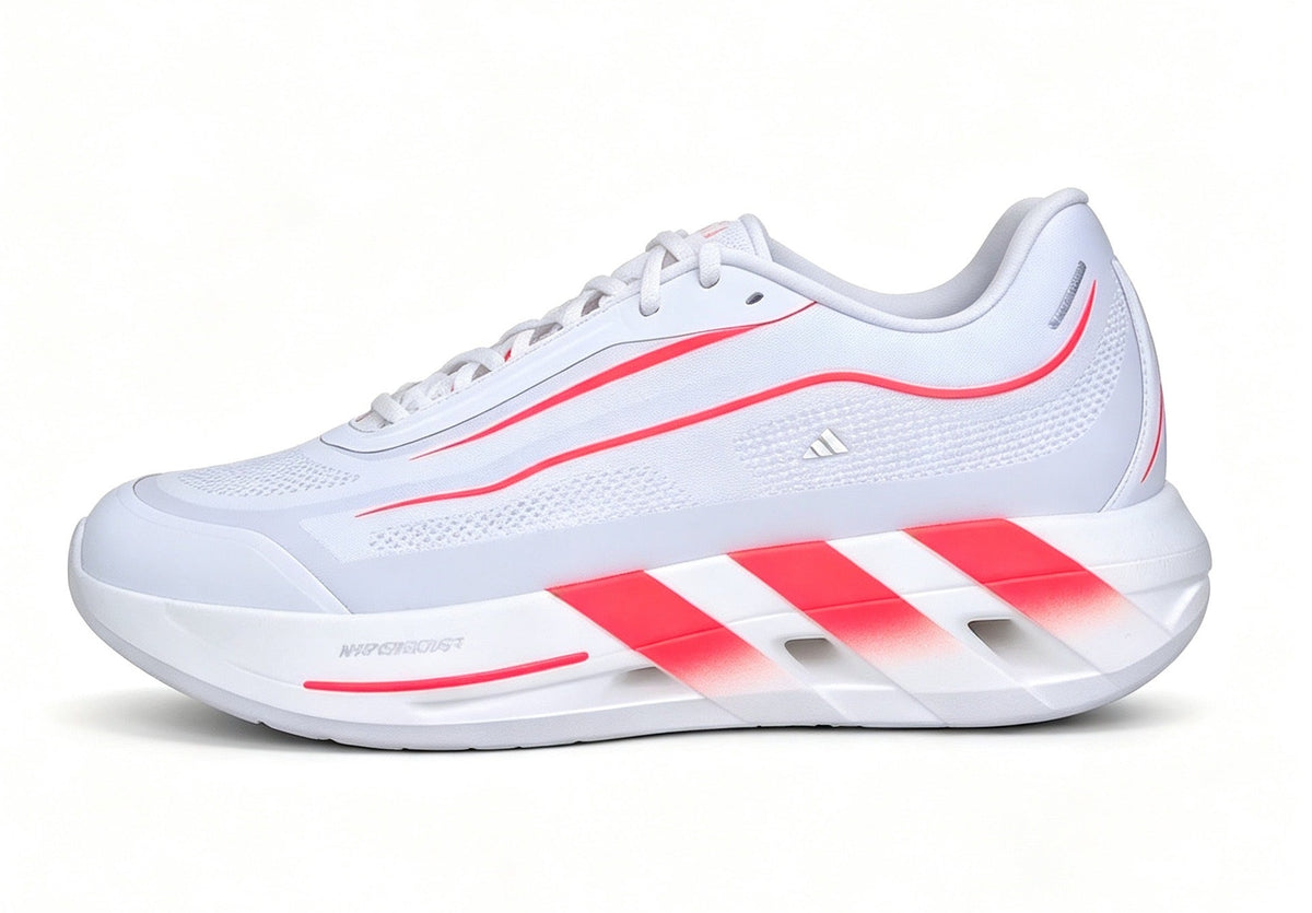 adidas HYPERBOOST LITE Low-Top Running Shoes White Red