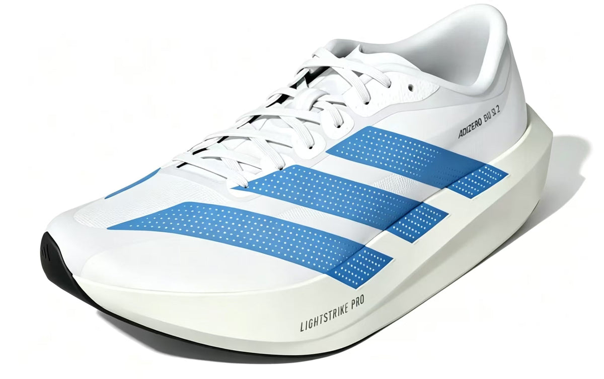 Adidas Adizero EVO SL 2 White and Blue Running Shoes