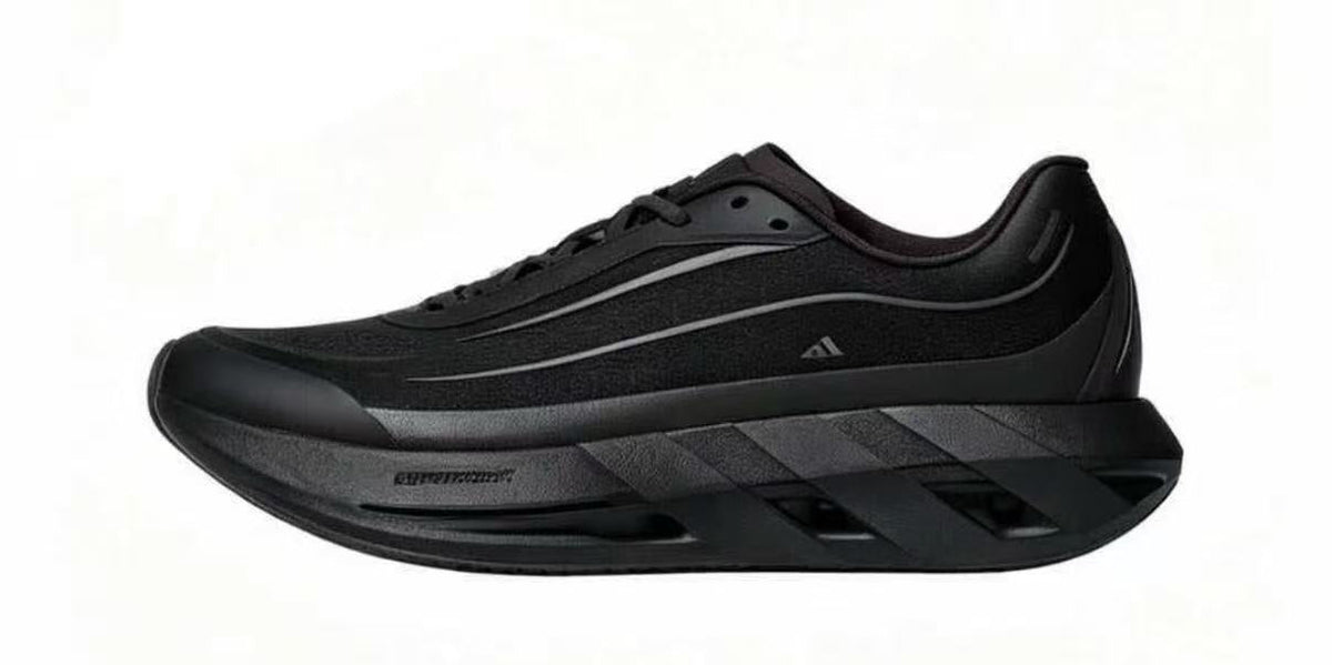 adidas Hyperboost Lite Low-Top Running Shoes, Black