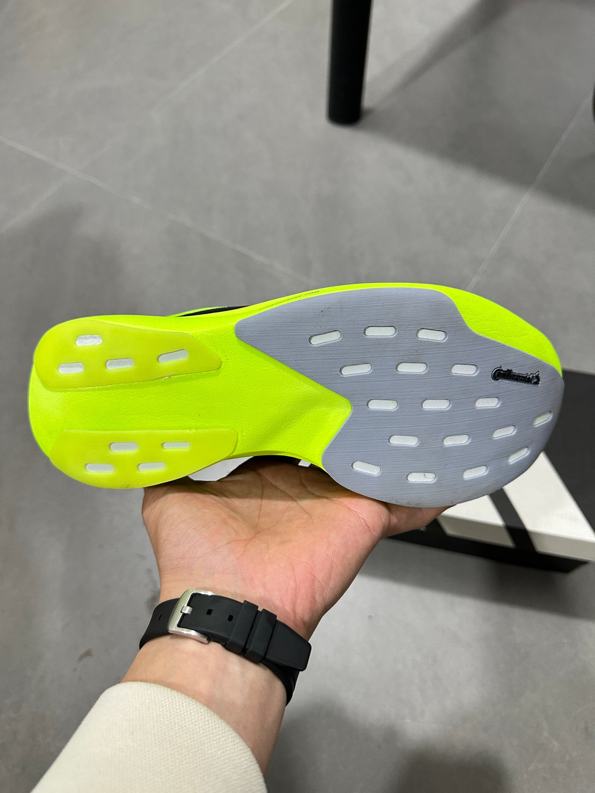 Adidas Adizero Lightstrike Pro Running Shoes, Neon Green