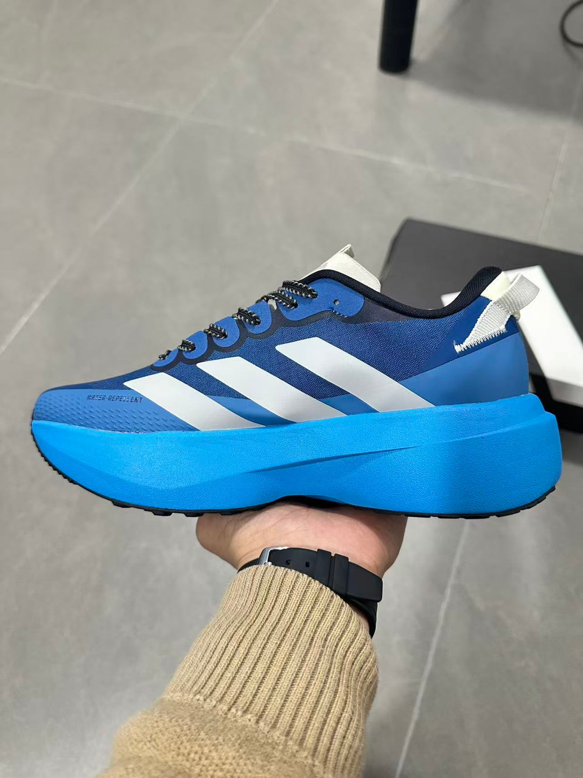 Adidas Terrex Agravic Speed Ultra Trail Running Shoes Blue