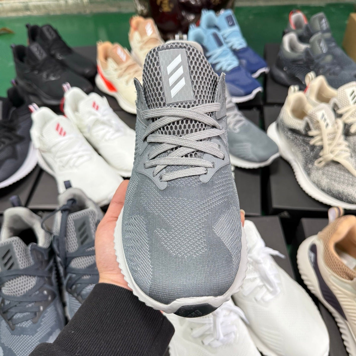 adidas Alphabounce HPC AMS Grey Sneakers CG4764