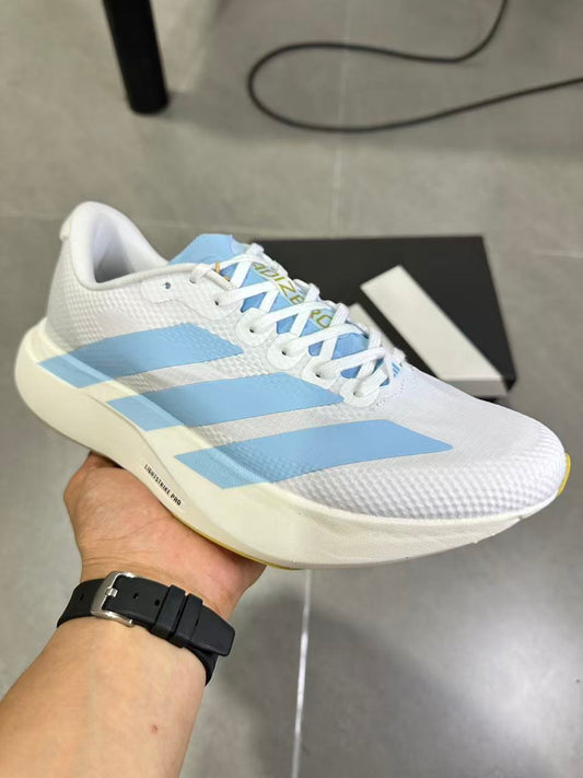 Adidas Lightstrike Pro White Blue Running Shoes JQ4527