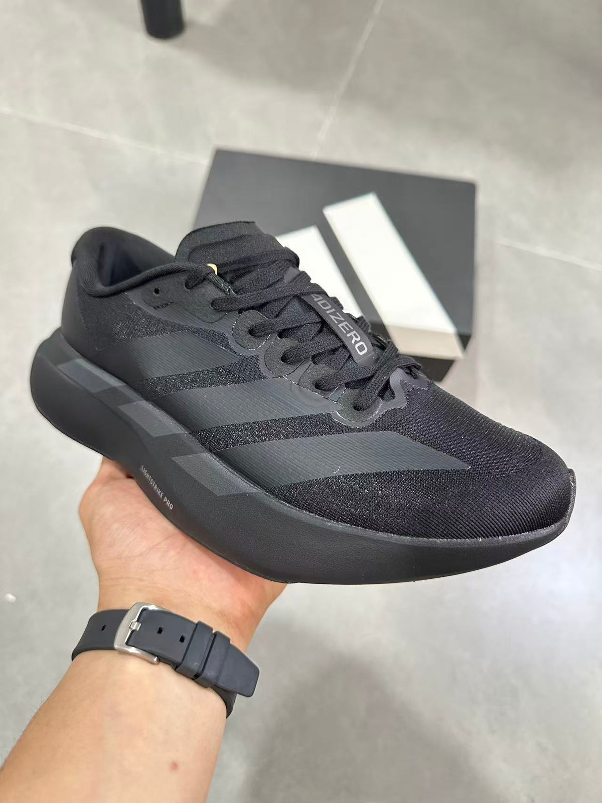 adidas Lightstrike Pro KH9858 Black Running Shoes