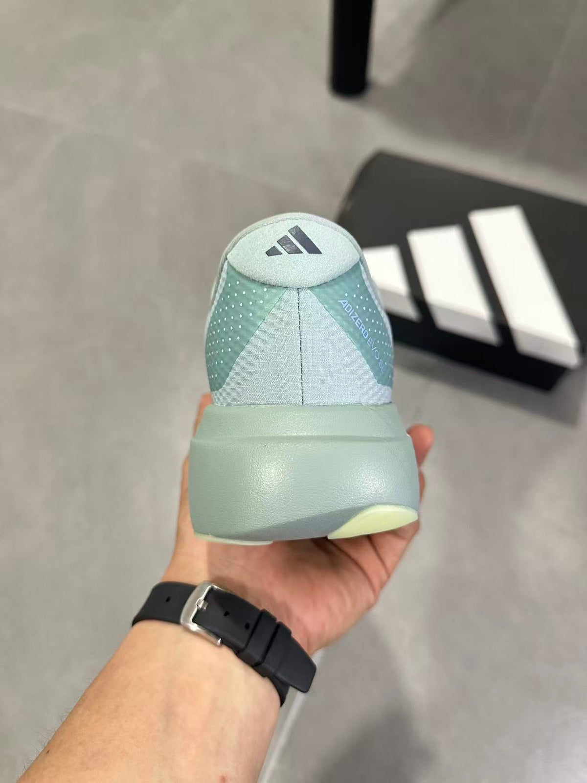 Adidas Lightstrike Pro Running Shoes, Pale Green