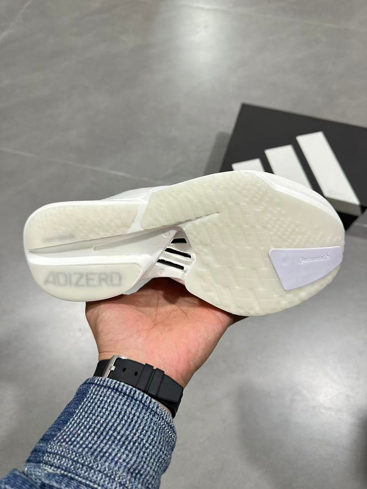 Adidas Adizero Lightstrike Pro White Running Shoes JR6355