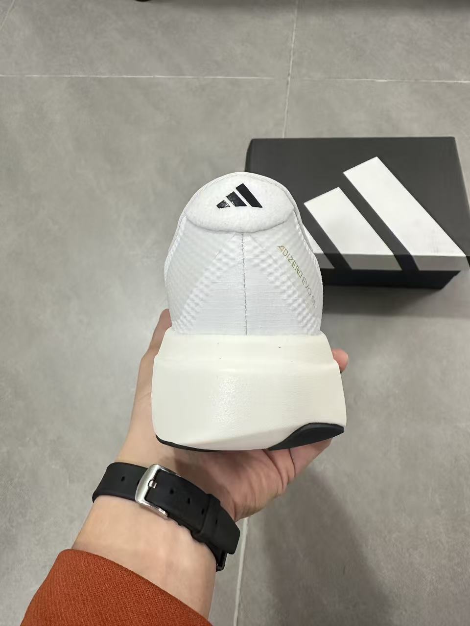 Adidas Lightstrike Pro Running Shoes White Gold JQ4441