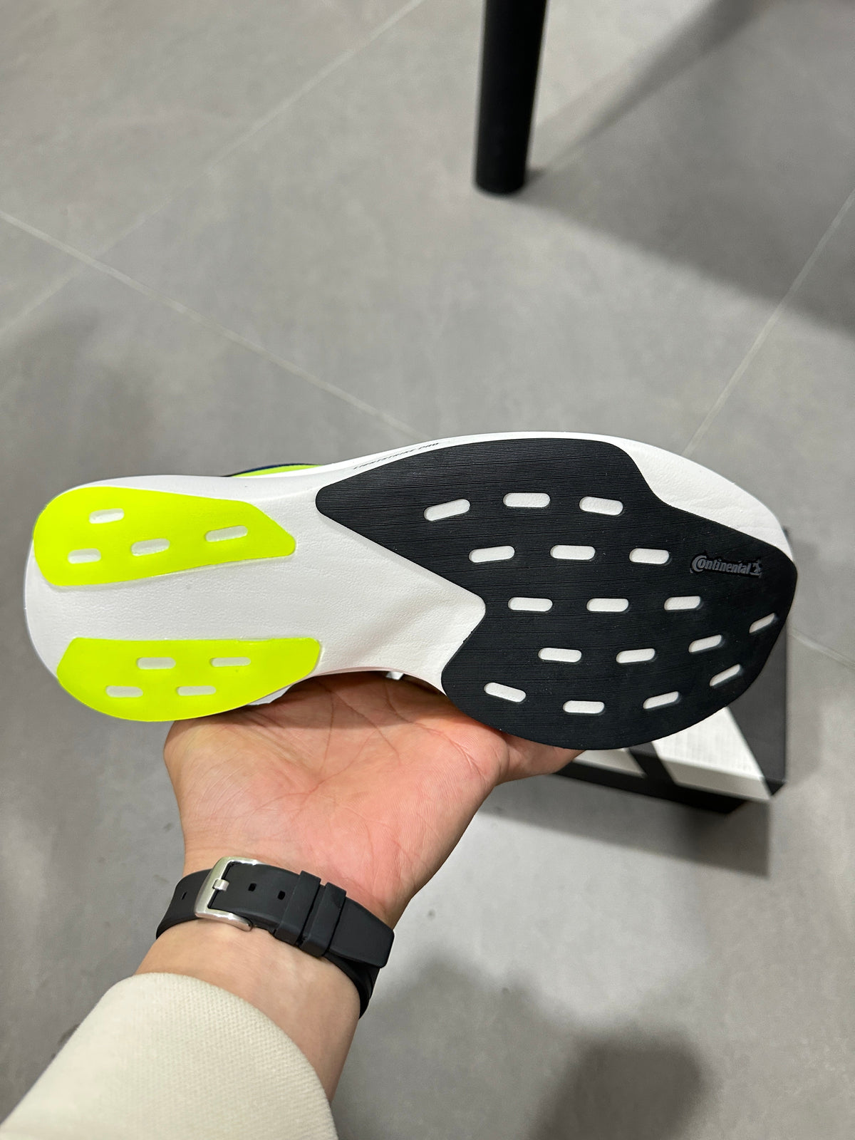 Adidas Lightstrike Pro Running Shoes Navy Volt