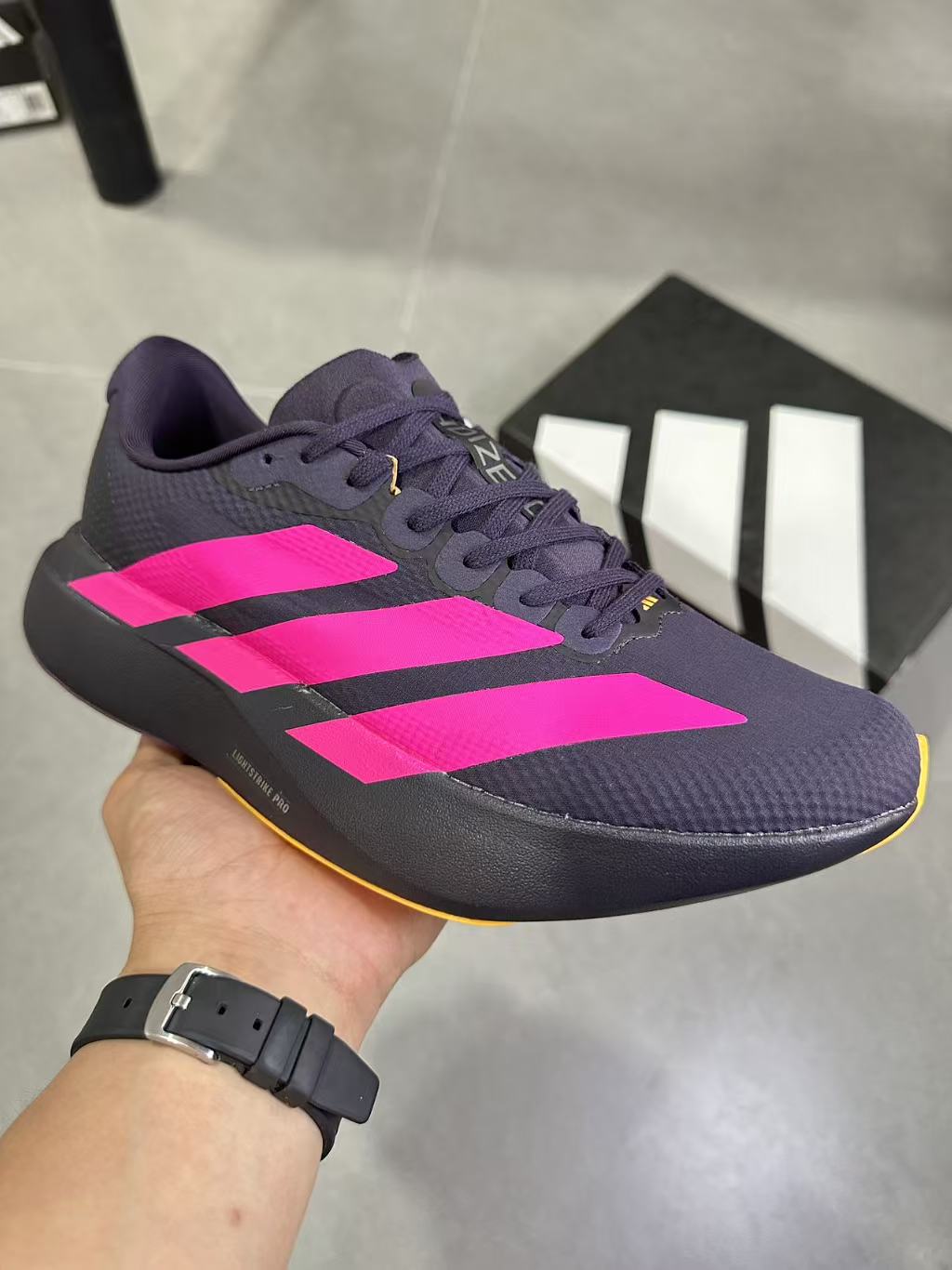 Adidas Lightstrike Pro Running Shoes Purple Pink KI6931