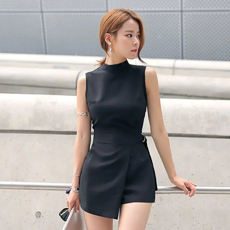 Summer Fashion Slim Irregular Jumpsuit