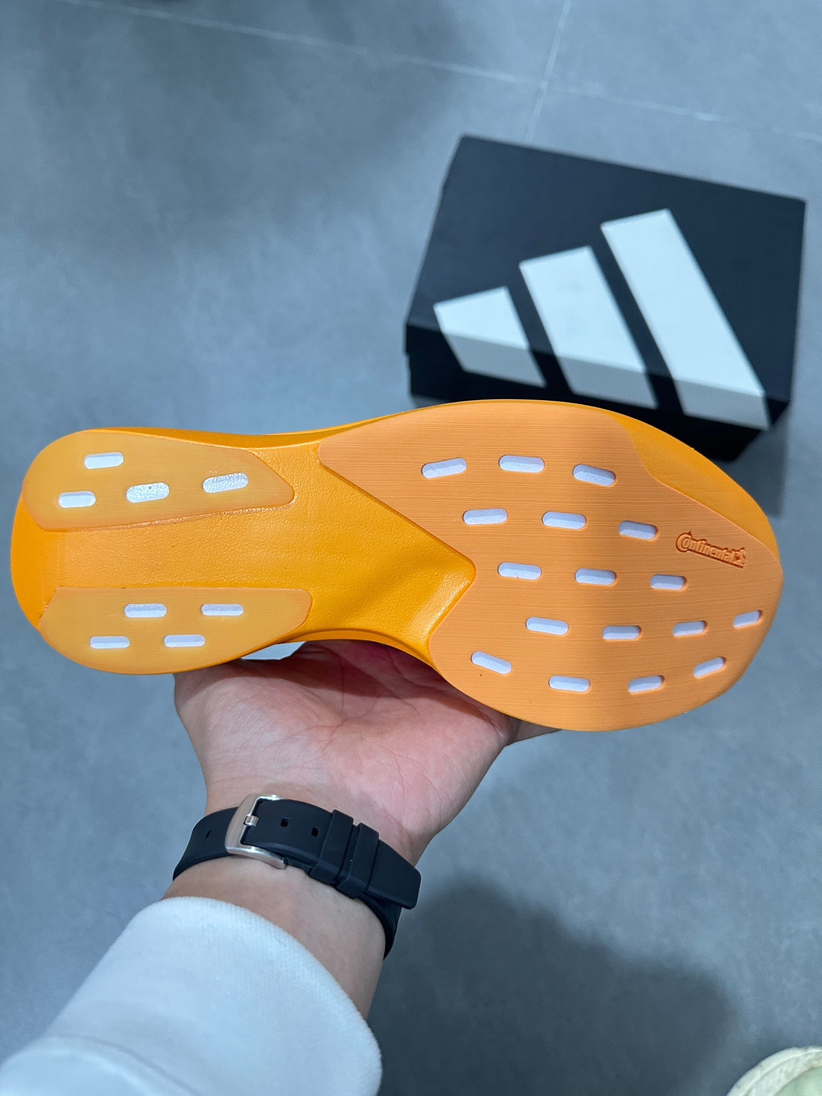 adidas Adizero Lightstrike Pro Running Shoes Gold Pink
