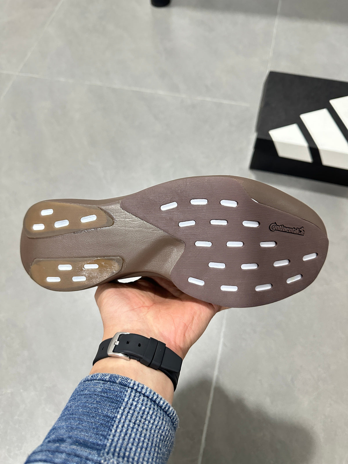 Adidas Lightstrike Pro Running Shoes in Brown and Tan