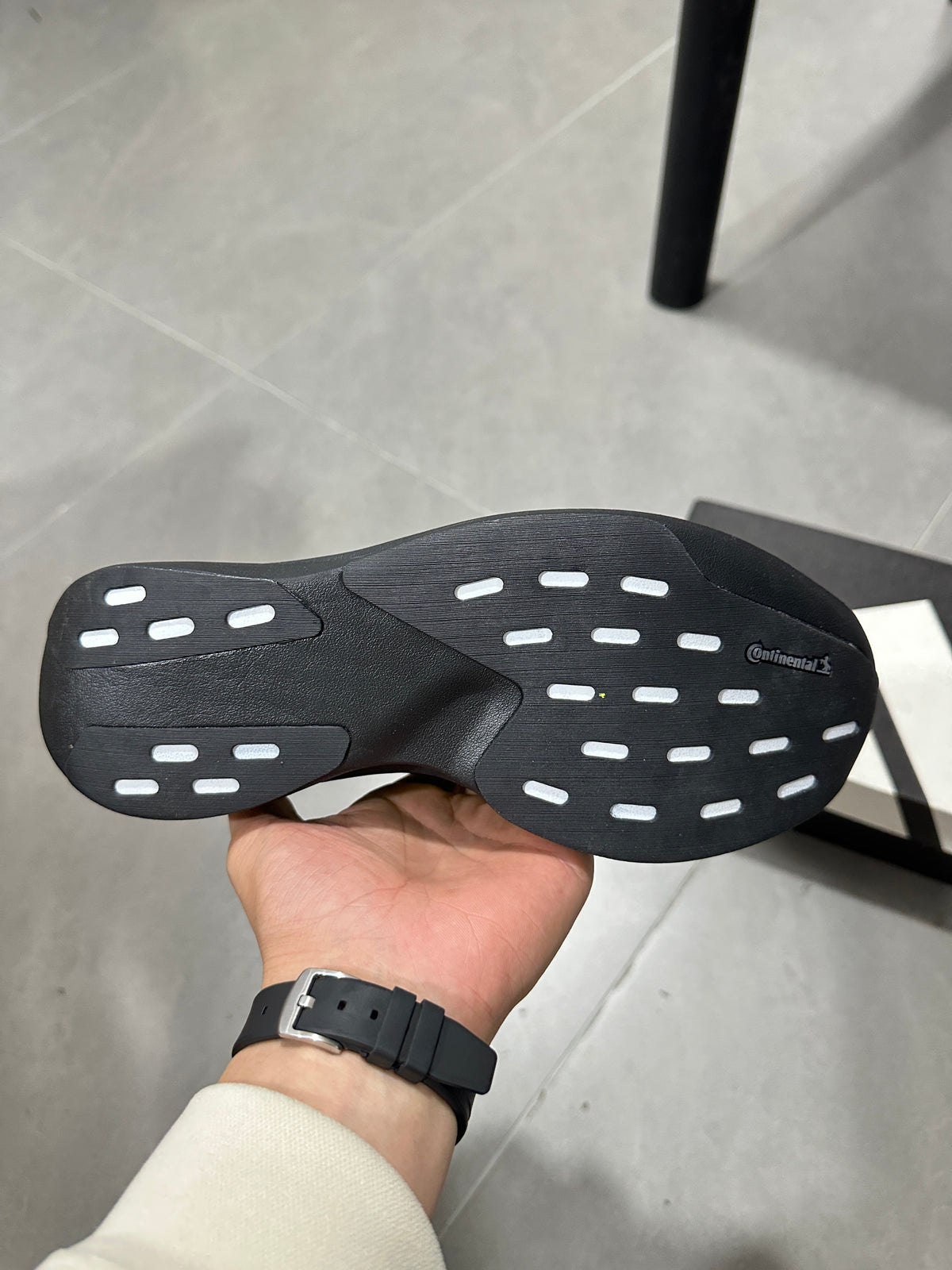 Adidas Adizero Running Shoes Black and Volt Green JS3420