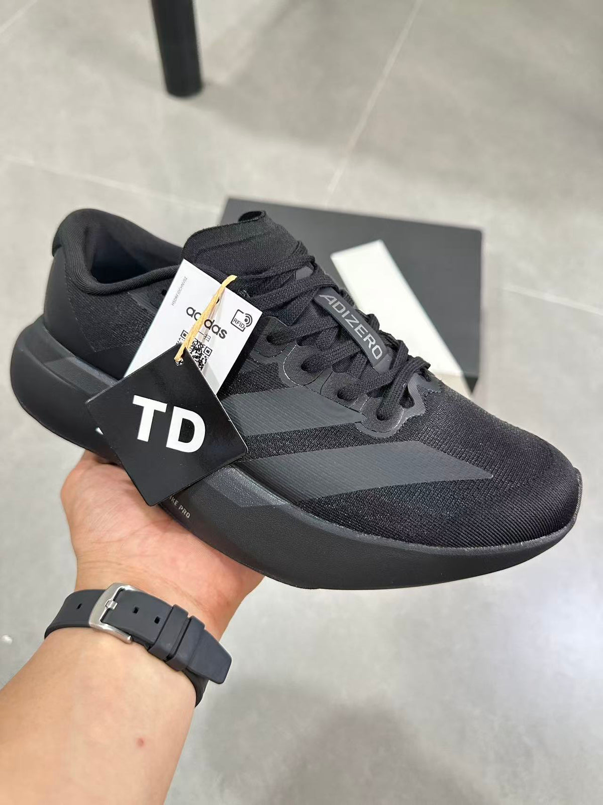 adidas Lightstrike Pro KH9858 Black Running Shoes